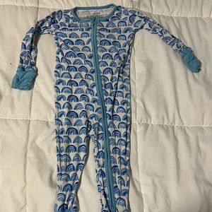 Little sleepies blue rainbows